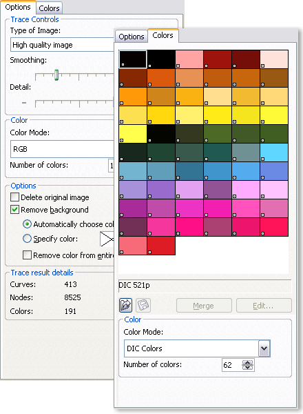 PowerTRACEのオプション