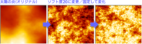 パターンの変更